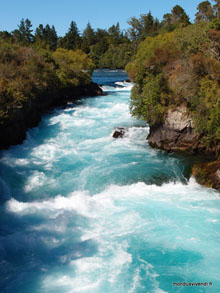 Huka falls - Nouvelle Zélande